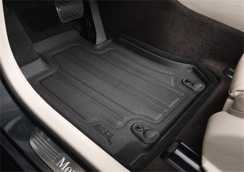 Mercedes-Benz GLC-Class Floor Mats - Front - 3D MAXpider - Kagu - Black - `16-`21